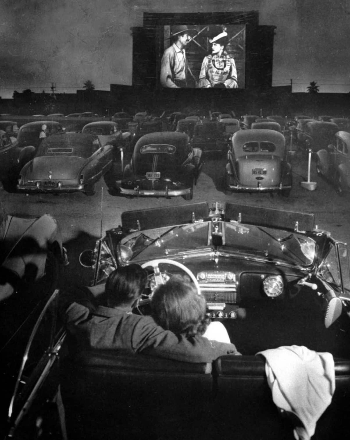 drive in theater 1950s